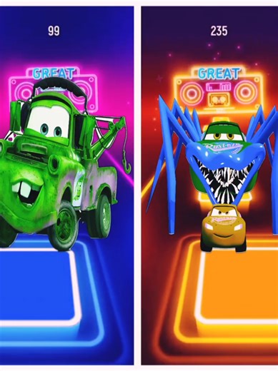 Tiles Hop EDM Rush: Lightning McQueen Coffin Dance