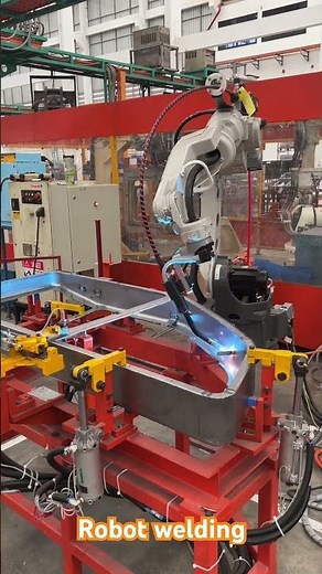 Robot panasonic welding #Test #machine