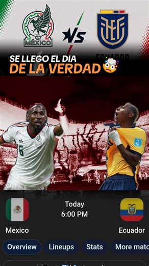 México vs Ecuador 30 de junio 2026 - resumen y goles
