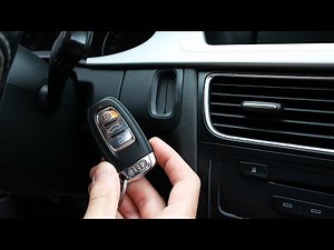 Audi A4 - How to Start the Engine