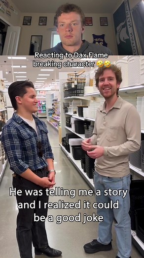 Dax Flame Hilarious Vacuum Joke - Breaking Character