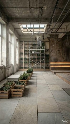 Luxury Indoor Garden Lounge Transformation | From Empty Room to Green Paradise