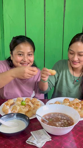 69K views · 1.7K reactions | Pani puri challenge baini sanga掠 | Binu Waiba | Facebook