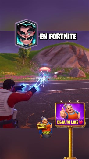 Mijos así son las cartas de Clash Royale en Fortnite Pt.1 #Fortnite #FN