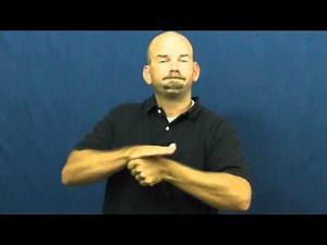 Watch how to sign 'water bed' in American Sign Language.