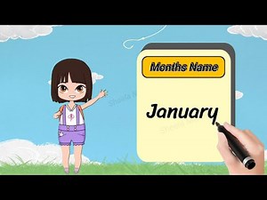 January February March April May June July August September October November December in English...