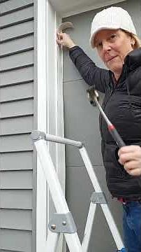 Installing Weather Stripping Around Garage Door