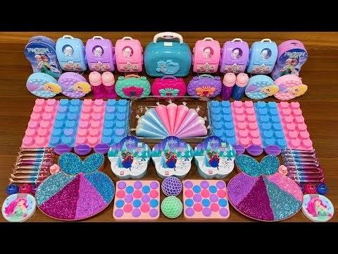 LIVE : Mixing Random Items Into Galaxy Glossy Slime | Oddly Satisfying #129