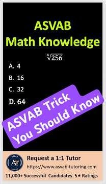 🔥 ASVAB Math Trick you NEED to know! #studytok #militaryexam #maths #asvab