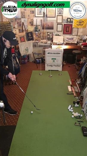 Trouble Shots: Wedge Putting With DynAlign #yips #puttingtips #puttinggrip #puttingdrills #putters