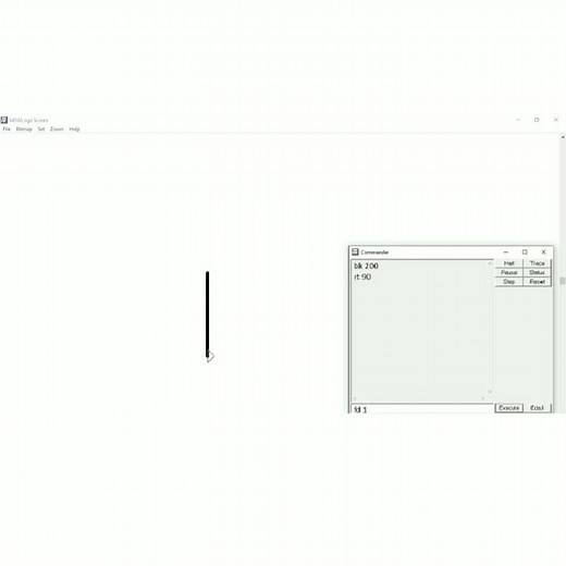 Alphabet L in MSW LOGO