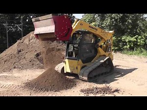 Lloyd skid steer screening attachment