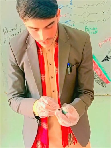 Ali Khan student of class 10th presentation on eye #viral #tiktok #biology #presentation #school