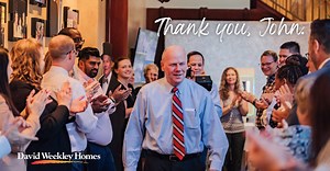 We are incredibly grateful for the 34 years of inspiring leadership of John Johnson. His dedication helped us expand to a national home builder, become a best company to work for, and lead the industry in customer satisfaction scores. John’s guidance has shaped our success and future, and we thank him for his extraordinary legacy. #LivingLegacy #DavidWeekleyHomes | David Weekley Homes