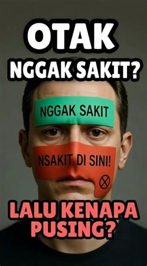 Otak Ga Sakit Lalu Kenapa Pusing #facts #edukasisains