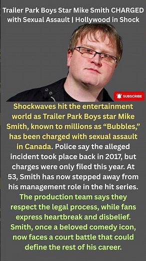 Park Boys Star Mike Smith CHARGED with Sexual Assault | Hollywood in Shock #usa #viral #short