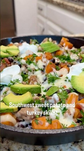 Sweet Potato and Turkey Skillet