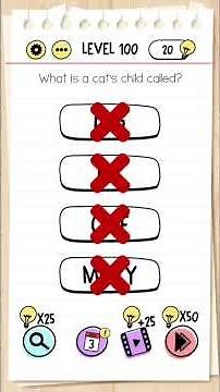 brain test level 100