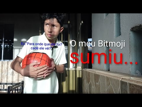 O MEU BITMOJI SUMIU ENQUANTO EU JOGAVA FUTEBOL COM ELE!(2º vídeo com o meu Bitmoji do Snapchat)