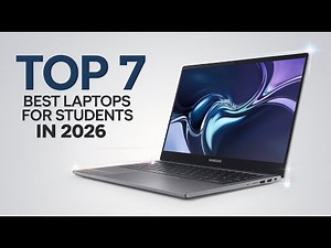 7 Best Laptops for Students in 2026 💻-Top 7 Picks for Study, College & Online Classes