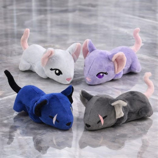 Mouse Family Sewing Pattern Set PDF — Stuffed Animal, Cloth Mice With Clothes, Soft Doll - Etsy