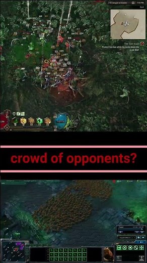 Zerg Rush in ARPG DRAGONKIN THE BANISHED GAMEPLAY #isometric #gaming #arpg#starcraft #dragonkin