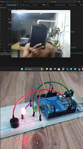computer vision project with arduino‼️