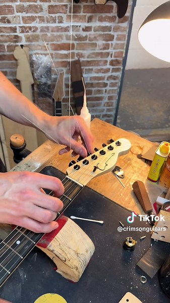 Crimson Custom Guitars on TikTok