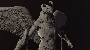 Horus 3D Model STL File – Egyptian God Statue (digital Download) - Etsy