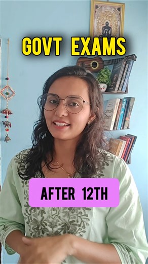 5 Government Exams Just After 12th 🔥#trending #job #class12 #career #shorts