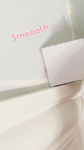 Buying a fixer upper means allll the broken walls. #diy #diyproject #smooth #dap #diypainting #diylife #diylover #tiktok #bridgethebuilder