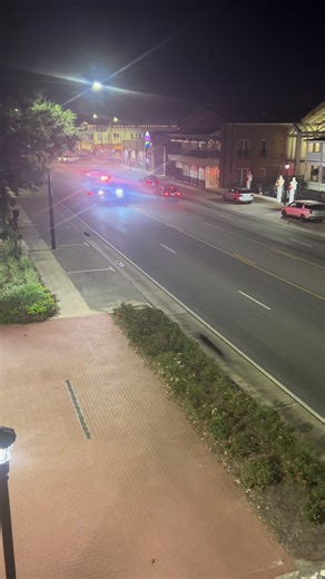 Ladder Truck and Engine in Action on Emergency Call