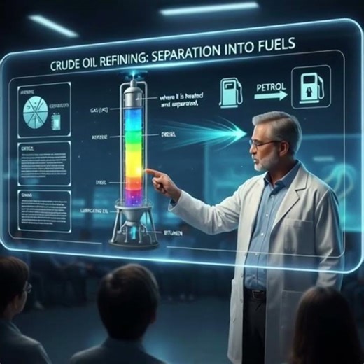 How Petrol Is Made | 3D Animation Explained by Professor | Story Nest