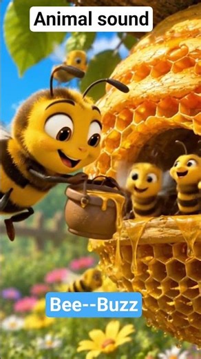Honey bee sound effects #shorts