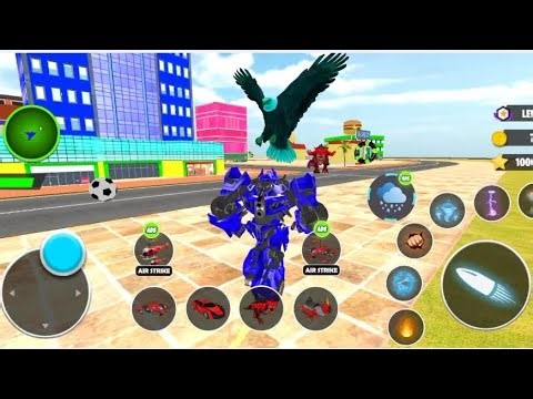 Dino Robot Transforming game 🎮| Level 1 to Level 6 Gameplay | Ultimate Dinosaur Battle