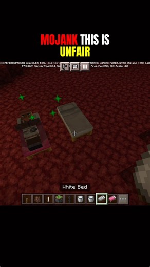 MOJANK THIS IS UNFAIR 😭 |•| PM26 |•| #minecraft #minecraftshorts #minecrafthumor #minecraftmemes