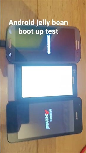 Android jelly bean boot up test