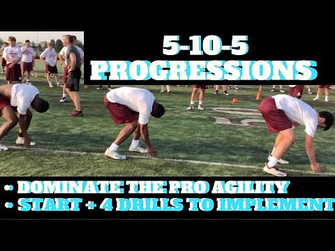 Dominate The Pro Agility Drill | How To Improve your 5-10-5 shuttle