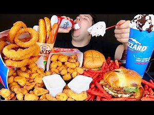 My First Time Trying Dairy Queen Blizzard • MUKBANG