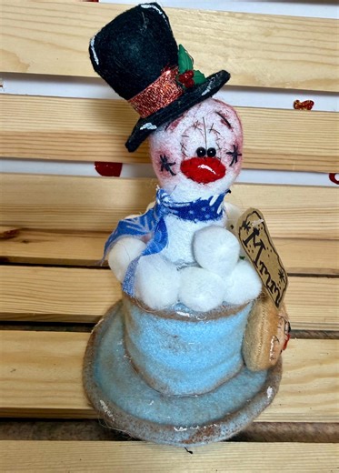 Primitive Hot Cocoa - Handmade Primitive Table Decor - Primitive - Etsy