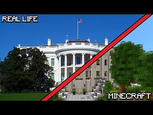 ON VISITE LA MAISON BLANCHE DANS MINECRAFT ?!