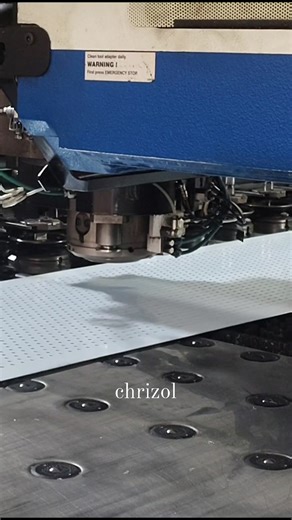 8.8K views · 83 reactions | Fast & Satisfying CNC Punching Process | ASMR Metal Fabrication #asmrsounds #industrialmetal | Chrizol | Facebook