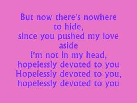 Hopelessly Devoted Karaoke Instrumental Olivia-Newton John