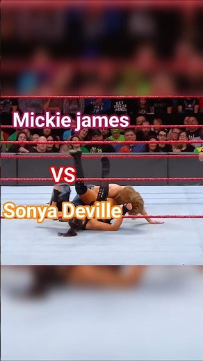 Mickie james vs sonya Deville highlights