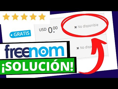 ✅ ¡SOLUCIÓN! 👉 FREENOM No Disponible ❌ Freenom No Funciona ❌ Freenom Not Available Error...