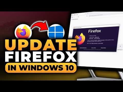 How To Update Mozilla Firefox in Windows 10 (FAST & EASY) | 100% WORKS | NO Yapping, To The Point!