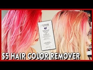 Removing Semi-Permanent Hair Dye (Ion Color Remover)