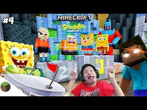 BALAP MOBIL MINECRAFT MELAWAN TEMAN2 SPOMBOB WKWK!! Minecraft Part 4 [INDO] ~Seru & Rame Banget!