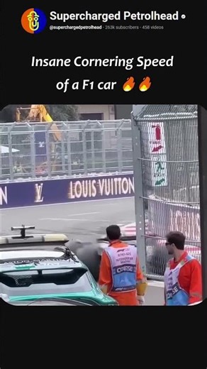 F1 Cornering speed