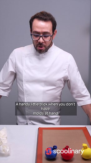 4.5K views · 47 reactions | Wondering how to elevate your dessert game? The answer is simple: with a balloon. Discover all the molds you can create at home in the Molding Techniques in Pastry course with Jesús Escalera. Click on the link to enroll now https://i.mtr.cool/ahfwfkqrzg | Scoolinary | Facebook